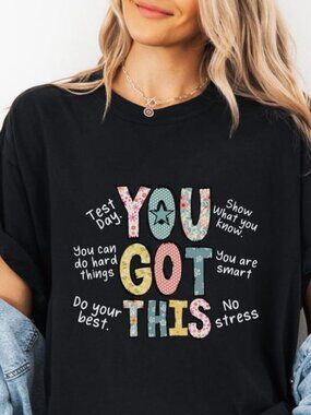 Test Day Shirt for Teachers, You Are Ready Testing Week Shirt, Encouragement 261